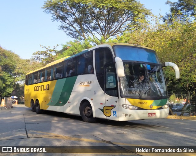 Empresa Gontijo de Transportes 14805 na cidade de São Paulo, São Paulo, Brasil, por Helder Fernandes da Silva. ID da foto: 10230084.