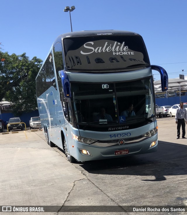 Expresso Satélite Norte 14020 na cidade de Goiânia, Goiás, Brasil, por Daniel Rocha dos Santos. ID da foto: 10231961.