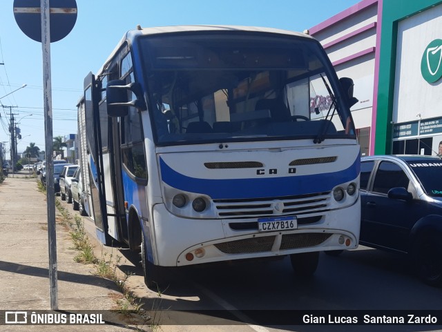 Ônibus Particulares 7B16 na cidade de Ji-Paraná, Rondônia, Brasil, por Gian Lucas  Santana Zardo. ID da foto: 10229463.