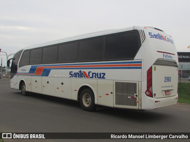 VUSC - Viação União Santa Cruz 2960 na cidade de Santa Cruz do Sul, Rio Grande do Sul, Brasil, por Ricardo Manoel Limberger Carvalho. ID da foto: 10230535.