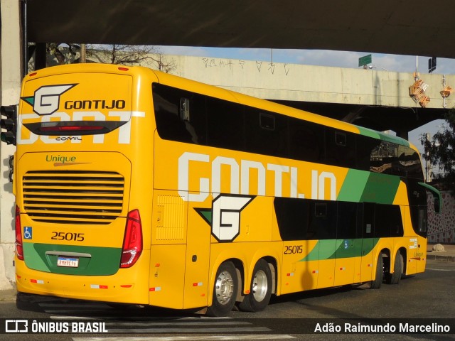 Empresa Gontijo de Transportes 25015 na cidade de Belo Horizonte, Minas Gerais, Brasil, por Adão Raimundo Marcelino. ID da foto: 10232297.