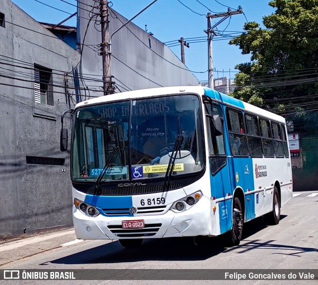 Cooper Líder > A2 Transportes 6 8159 na cidade de São Paulo, São Paulo, Brasil, por Felipe Goncalves do Vale. ID da foto: 10228711.