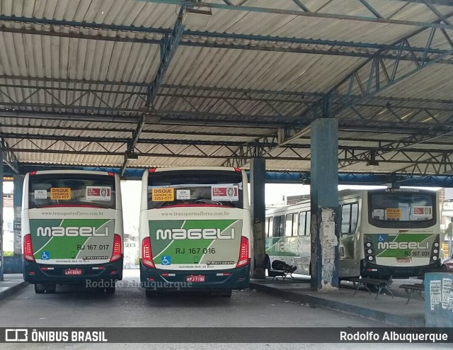 Transportes Mageli RJ 167.016 na cidade de São João de Meriti, Rio de Janeiro, Brasil, por Rodolfo Albuquerque. Número da foto: #10229086.