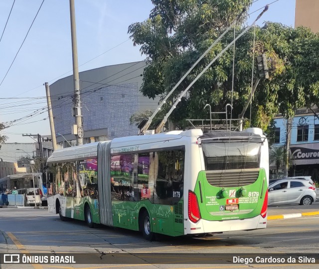 Next Mobilidade - ABC Sistema de Transporte 8179 na cidade de Diadema, São Paulo, Brasil, por Diego Cardoso da Silva. ID da foto: 10231667.