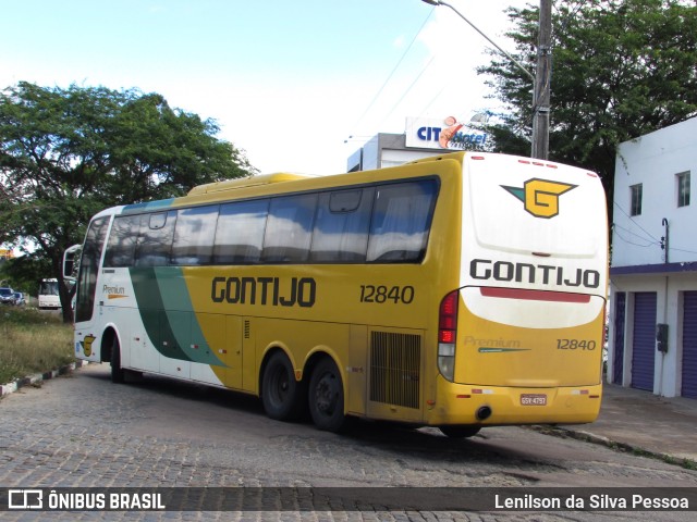 Empresa Gontijo de Transportes 12840 na cidade de Caruaru, Pernambuco, Brasil, por Lenilson da Silva Pessoa. Número da foto: #10229797.