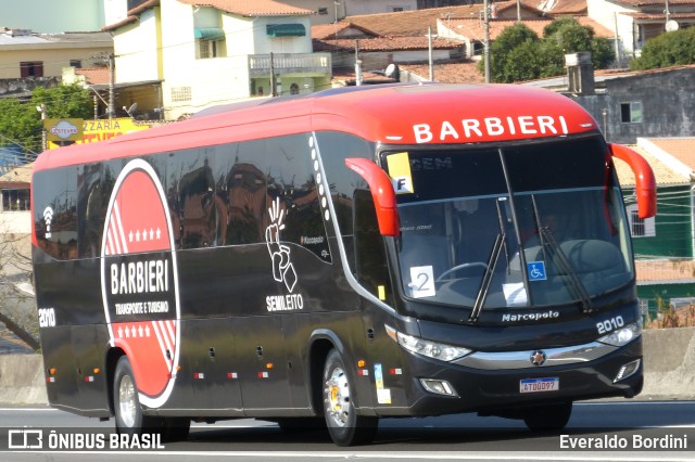 Barbieri Transporte e Turismo 2010 na cidade de Caçapava, São Paulo, Brasil, por Everaldo Bordini. ID da foto: 10229659.