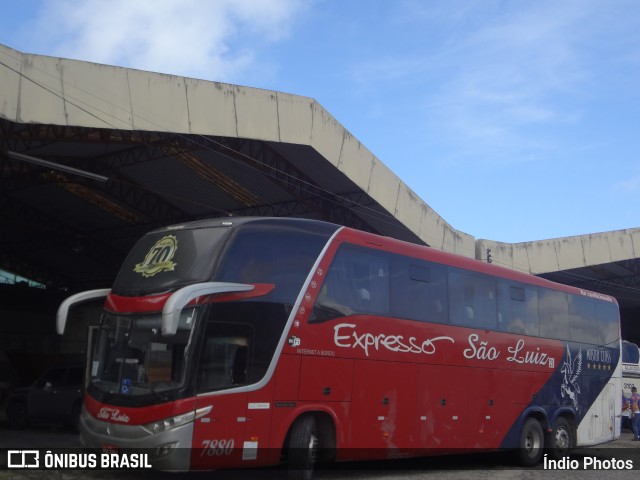 Expresso São Luiz 7880 na cidade de Maceió, Alagoas, Brasil, por Índio Photos. ID da foto: 10231712.