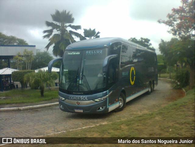 Viação Cidade Sol 8660 na cidade de Piritiba, Bahia, Brasil, por Mario dos Santos Nogueira Junior. ID da foto: 10229013.