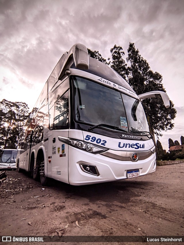 Unesul de Transportes 5902 na cidade de Soledade, Rio Grande do Sul, Brasil, por Lucas Steinhorst. ID da foto: 10230797.