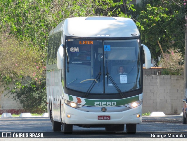 Empresa Gontijo de Transportes 21260 na cidade de São José dos Campos, São Paulo, Brasil, por George Miranda. Número da foto: #10231574.