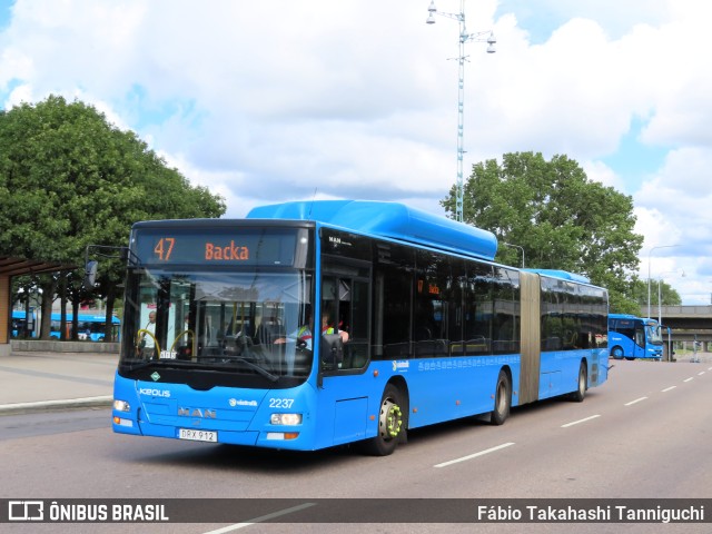 Keolis Sverige AB 2237 na cidade de Gothenburg, Västra Götaland, Suécia, por Fábio Takahashi Tanniguchi. ID da foto: 10229409.