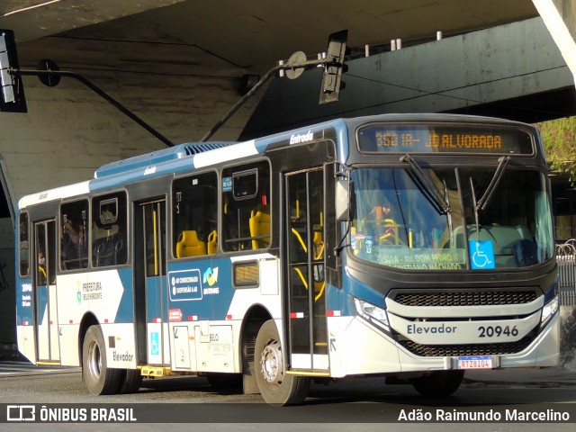 SM Transportes 20946 na cidade de Belo Horizonte, Minas Gerais, Brasil, por Adão Raimundo Marcelino. ID da foto: 10232233.