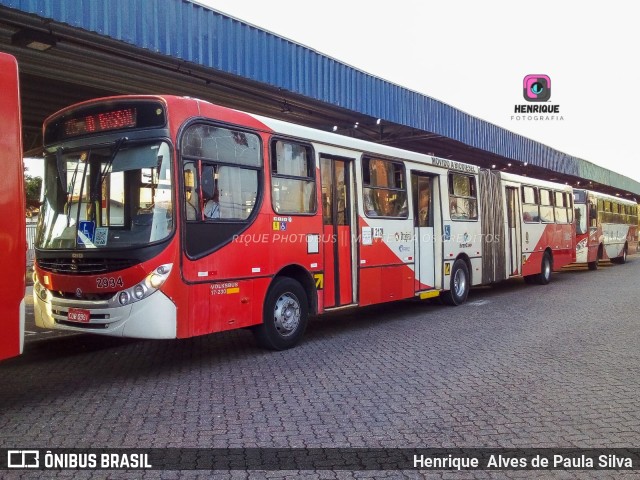 Itajaí Transportes Coletivos 2934 na cidade de Campinas, São Paulo, Brasil, por Henrique Alves de Paula Silva. ID da foto: 10232341.