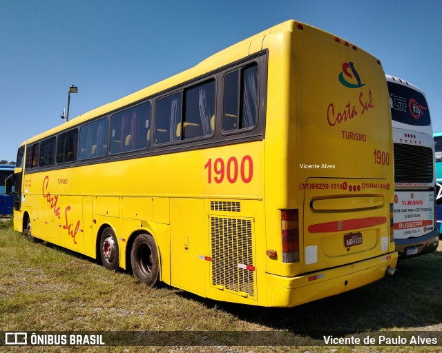 Costa Sul Turismo 1900 na cidade de Aparecida, São Paulo, Brasil, por Vicente de Paulo Alves. Número da foto: #10229825.