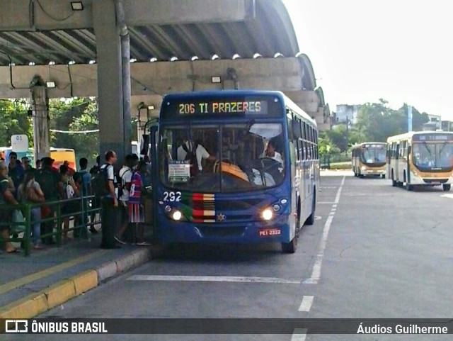 Expresso Vera Cruz 292 na cidade de Recife, Pernambuco, Brasil, por Áudios Guilherme. ID da foto: 10231631.