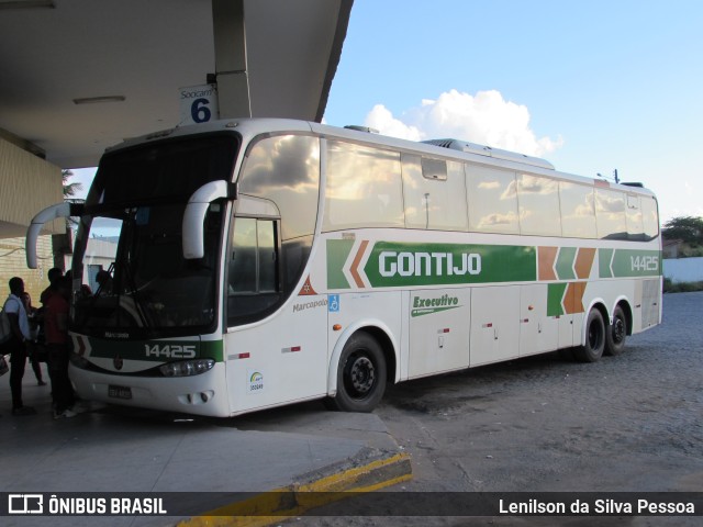 Empresa Gontijo de Transportes 14425 na cidade de Caruaru, Pernambuco, Brasil, por Lenilson da Silva Pessoa. Número da foto: #10229808.