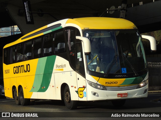 Empresa Gontijo de Transportes 19200 na cidade de Belo Horizonte, Minas Gerais, Brasil, por Adão Raimundo Marcelino. Número da foto: #10232284.