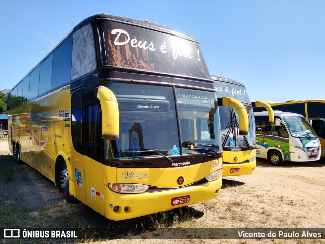Vilanova Turismo 3007 na cidade de Aparecida, São Paulo, Brasil, por Vicente de Paulo Alves. Número da foto: #10229850.