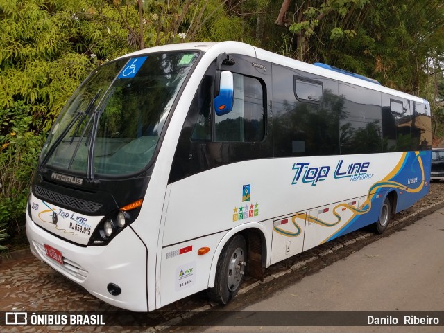 Top Line Turismo RJ 659.015 na cidade de Valença, Rio de Janeiro, Brasil, por Danilo  Ribeiro. Número da foto: #10234727.