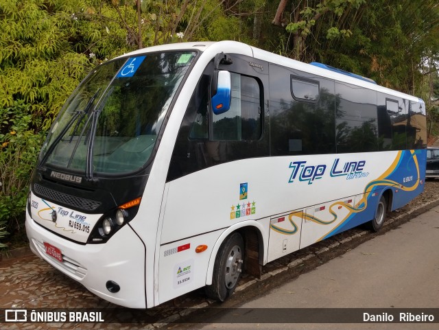 Top Line Turismo RJ 659.015 na cidade de Valença, Rio de Janeiro, Brasil, por Danilo  Ribeiro. ID da foto: 10234727.