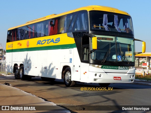 RodeRotas - Rotas de Viação do Triângulo 94600 na cidade de Rio Verde, Goiás, Brasil, por Daniel Henrique. Número da foto: #10233511.