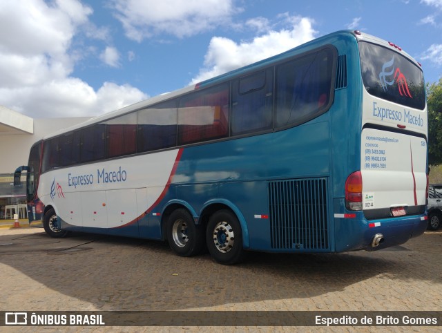 Expresso Macedo Viagens e Turismo 5280 na cidade de Acauã, Piauí, Brasil, por Espedito de Brito Gomes. Número da foto: #10232973.