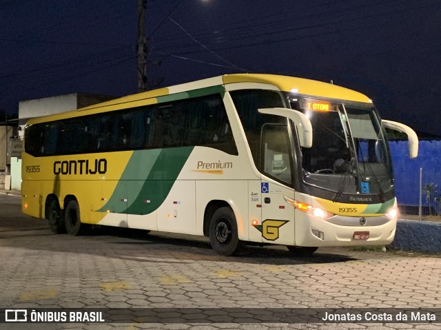 Empresa Gontijo de Transportes 19355 na cidade de Coronel Fabriciano, Minas Gerais, Brasil, por Jonatas Costa da Mata. Número da foto: #10234348.