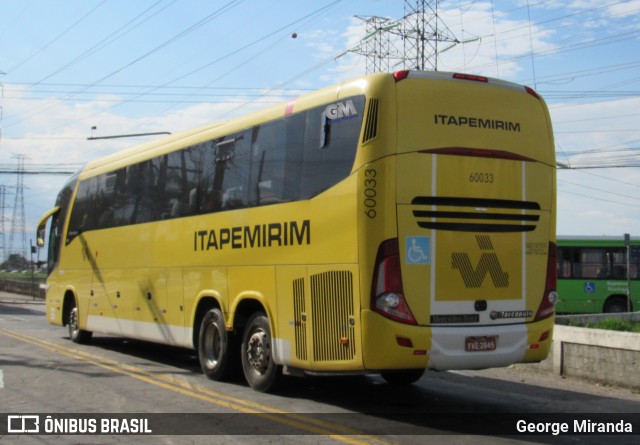 Viação Itapemirim 60033 na cidade de São José dos Campos, São Paulo, Brasil, por George Miranda. ID da foto: 10235597.