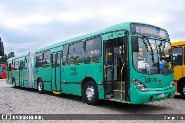 Araucária Transportes Coletivos LB605 na cidade de Curitiba, Paraná, Brasil, por Diego Lip. ID da foto: 10234078.