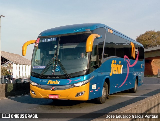 Rápido Expresso Fênix Viação 34525 na cidade de Campinas, São Paulo, Brasil, por José Eduardo Garcia Pontual. Número da foto: #10234594.