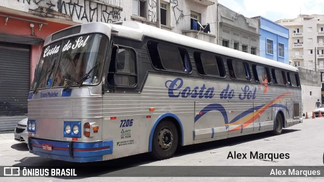 Costa do Sol Turismo 7206 na cidade de São Paulo, São Paulo, Brasil, por Alex Marques. ID da foto: 10232659.