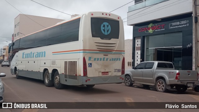 Emtram 3780 na cidade de Barra da Estiva, Bahia, Brasil, por Flávio  Santos. Número da foto: #10233492.