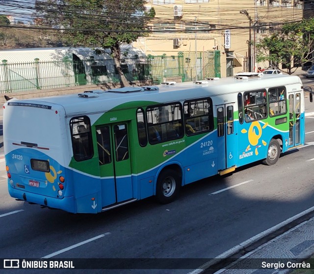 Unimar Transportes 24120 na cidade de Vitória, Espírito Santo, Brasil, por Sergio Corrêa. ID da foto: 10232502.