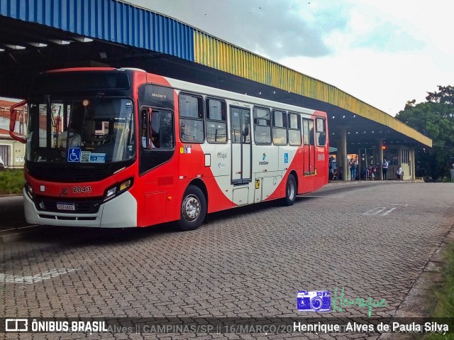Itajaí Transportes Coletivos 2043 na cidade de Campinas, São Paulo, Brasil, por Henrique Alves de Paula Silva. Número da foto: #10235896.