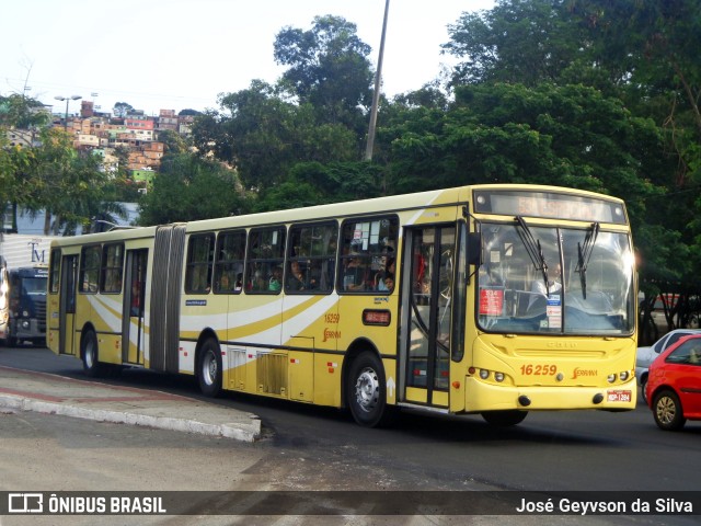 Viação Serrana 16259 na cidade de Vitória, Espírito Santo, Brasil, por José Geyvson da Silva. Número da foto: #10235546.