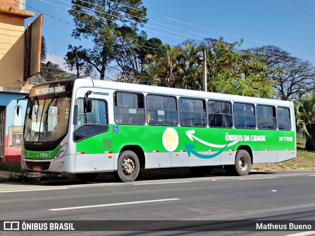 Rápido Campinas 17018 na cidade de Campo Limpo Paulista, São Paulo, Brasil, por Matheus Bueno. ID da foto: 10234842.