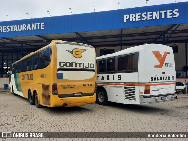 Empresa Gontijo de Transportes 14830 na cidade de Paraíba do Sul, Rio de Janeiro, Brasil, por Vanderci Valentim. ID da foto: 10236167.