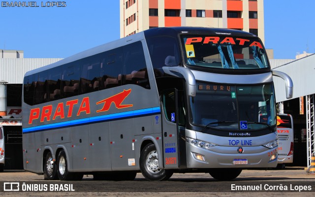 Expresso de Prata 261571 na cidade de Bauru, São Paulo, Brasil, por Emanuel Corrêa Lopes. Número da foto: #10235804.