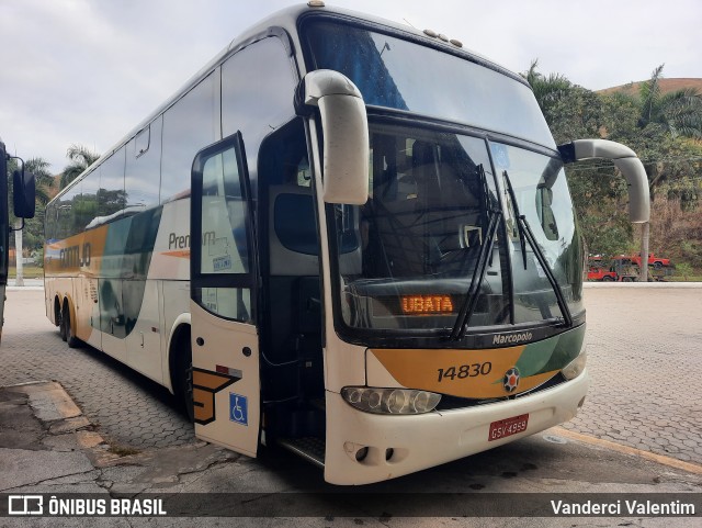 Empresa Gontijo de Transportes 14830 na cidade de Paraíba do Sul, Rio de Janeiro, Brasil, por Vanderci Valentim. ID da foto: 10236171.