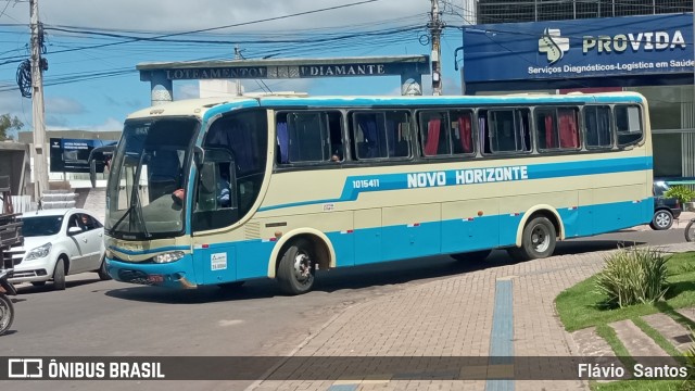 Viação Novo Horizonte 1015411 na cidade de Barra da Estiva, Bahia, Brasil, por Flávio  Santos. ID da foto: 10233061.