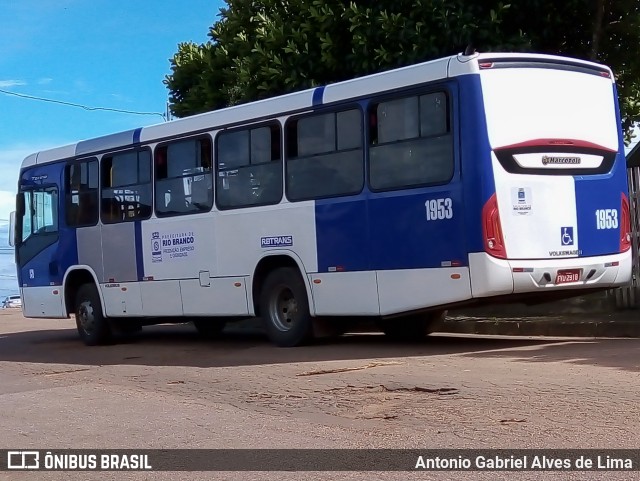 Ricco Transportes e Turismo-  Filial Rio Branco 1953 na cidade de Rio Branco, Acre, Brasil, por Antonio Gabriel Alves de Lima. Número da foto: #10234183.