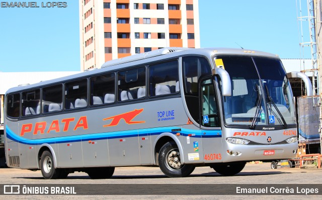 Expresso de Prata 460743 na cidade de Bauru, São Paulo, Brasil, por Emanuel Corrêa Lopes. ID da foto: 10235735.