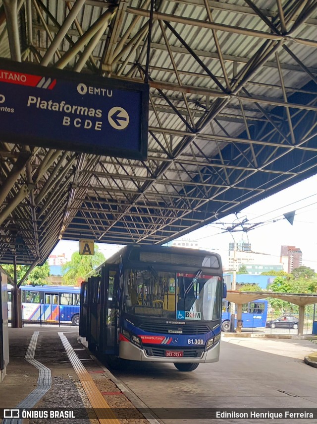 Next Mobilidade - ABC Sistema de Transporte 81.309 na cidade de Santo André, São Paulo, Brasil, por Edinilson Henrique Ferreira. Número da foto: #10233571.