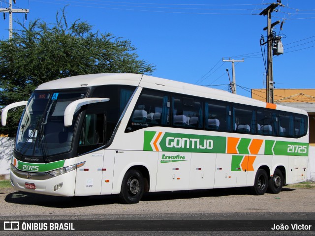 Empresa Gontijo de Transportes 21725 na cidade de Teresina, Piauí, Brasil, por João Victor. ID da foto: 10235056.