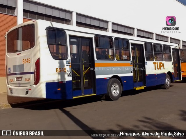 TUPi Transportes Urbanos Piracicaba 8545 na cidade de Piracicaba, São Paulo, Brasil, por Henrique Alves de Paula Silva. ID da foto: 10232352.