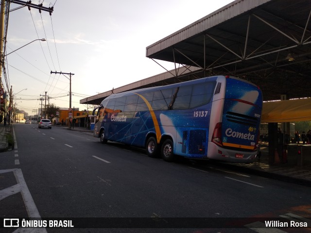 Viação Cometa 15137 na cidade de Sorocaba, São Paulo, Brasil, por Willian Rosa. ID da foto: 10236431.