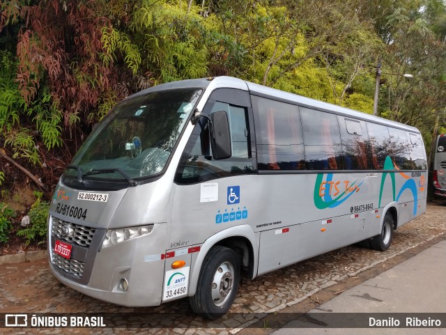 ETS - Empresa de Transporte Fernandes Sant´Anna RJ 816.004 na cidade de Valença, Rio de Janeiro, Brasil, por Danilo  Ribeiro. ID da foto: 10234713.