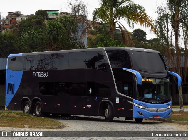 Expresso Transporte e Turismo Ltda. 18851 na cidade de Juiz de Fora, Minas Gerais, Brasil, por Leonardo Fidelli. Número da foto: #10235427.