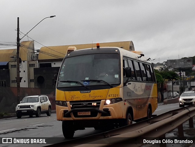 Rio Negro Fretamento e Turismo 47321 na cidade de Contagem, Minas Gerais, Brasil, por Douglas Célio Brandao. Número da foto: #10234208.