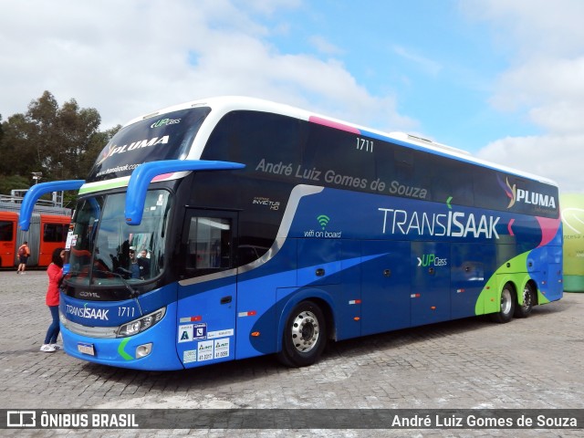 Trans Isaak Turismo 1711 na cidade de Curitiba, Paraná, Brasil, por André Luiz Gomes de Souza. Número da foto: #10235321.